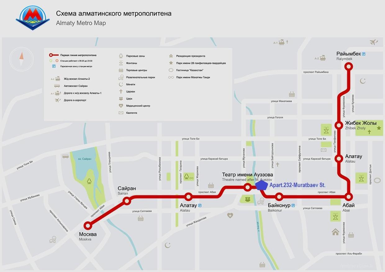Квартира На Набережной Almatî Exterior foto